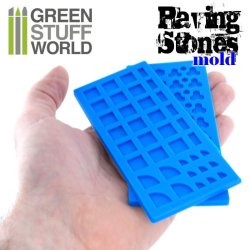 画像4: グリーンスタッフワールド[GSWD-98(1508)]舗石製造セット シリコン型