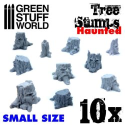 画像2: グリーンスタッフワールド[GSWD-1686]切り株セット(10個)お化けの森：若木