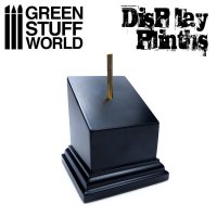 グリーンスタッフワールド[GSWD-1806]バストモデル用展示台5x5x7cmブラック
