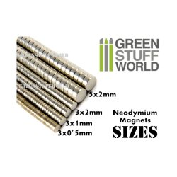 画像3: グリーンスタッフワールド[GSWD-9265]ネオジム磁石 5x2mm - 100 個入 (N52)