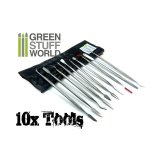 グリーンスタッフワールド[GSWD-6012]10x Sculpting Tools