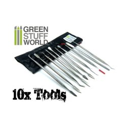 画像1: グリーンスタッフワールド[GSWD-6012]10x Sculpting Tools