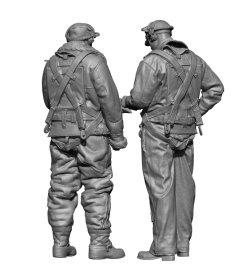 画像2: H3 Models[HS16002]1/16 WWII アメリカ陸軍航空軍爆撃機パイロット&クルー