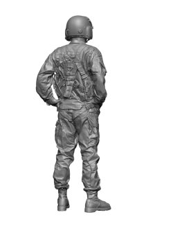 画像2: H3 Models[HS16010]1/16 現用 アメリカ陸軍ヘリパイロット「ローターヘッド」