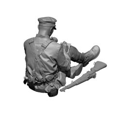 画像3: H3 Models[HS16015]1/16 朝鮮戦争 韓/朝 「投函できない手紙を書く学徒兵」