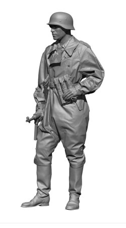 画像1: H3 Models[HS16020]1/16 WWII ドイツオートバイ兵