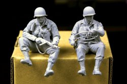 画像5: H3 Models[HS16025]1/16 WWII アメリカ陸軍空挺隊員運転手&搭乗兵セット
