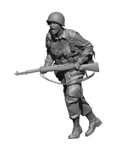 画像1: H3 Models[HS16029]1/16 WWII アメリカ陸軍 突撃する空挺兵 (1)