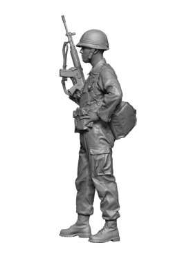 画像3: H3 Models[HS16030]1/16 現用 韓国陸軍(ROKA)歩兵 歩哨に立つ衛兵 1990年代