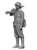 H3 Models[HS16062]1/16 WWII アメリカ海兵隊員2 トンプソンを肩にかける兵士