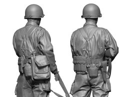 画像2: H3 Models[HS16066]1/16 WWII アメリカ レンジャー部隊員セット(2体入)