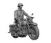 画像2: H3 Models[HS16107]1/16 WWII アメリカ空挺師団「鉄馬の騎手」(オートバイ付) (2)