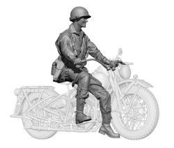 画像2: H3 Models[HS16108]1/16 WWII アメリカ空挺師団「鉄馬の騎手」(フィギュアのみ)
