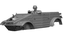 画像4: H3 Models[HS16120]1/16 WWII ドイツ 武装親衛隊のキューベルワーゲン運転手