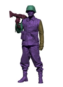 画像8: H3 Models[HS16141]1/16 WWII ドイツ 武装親衛隊 MG42機関銃手 ノルマンディー＃1