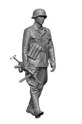 H3 Models[HS16147]1/16 WWII ドイツ 徒歩中の武装親衛隊指揮官
