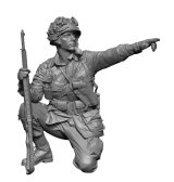 H3 Models[HS16151]1/16 WWII アメリカ ノルマンディーの空挺部隊員＃5 方向指示