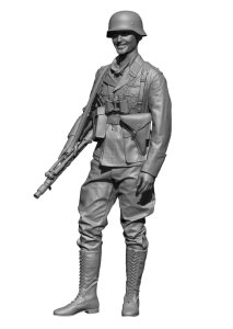 画像1: H3 Models[HS24094]1/24 WWII ドイツ・アフリカ軍団の機関銃手 (1)