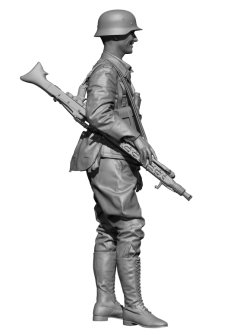 画像3: H3 Models[HS24094]1/24 WWII ドイツ・アフリカ軍団の機関銃手