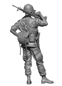 画像3: H3 Models[HS24099]1/24 現用 アメリカ ベトナム戦争のライフルマン＃1