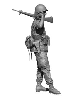 画像4: H3 Models[HS24099]1/24 現用 アメリカ ベトナム戦争のライフルマン＃1