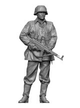 H3 Models[HS24131]1/24 WWII ドイツ StG44突撃銃を持つ武装親衛隊兵士