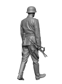 画像4: H3 Models[HS24147]1/24 WWII ドイツ 徒歩中の武装親衛隊指揮官