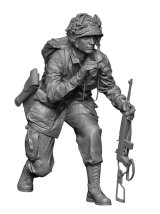 H3 Models[HS24150]1/24 WWII アメリカ ノルマンディーの空挺部隊員＃4 偵察
