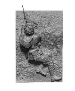 画像1: H3 Models[HS24153]1/24 WWII アメリカ ノルマンディーの空挺部隊員＃7 伏射