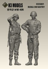 H3 Models[HS35001]1/35 現用 韓国陸軍(ROKA)歩兵セット