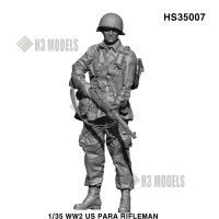 H3 Models[HS35007]1/35 WWII アメリカ陸軍空挺部隊ライフルマン
