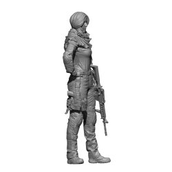 画像4: H3 Models[HS35009]1/35 現用 G.Iジェーン ライフルを持つ女性兵士