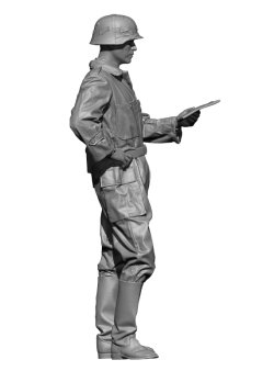 画像2: H3 Models[HS35018]1/35 WWII ドイツ戦車乗組員(イタリアパターン)