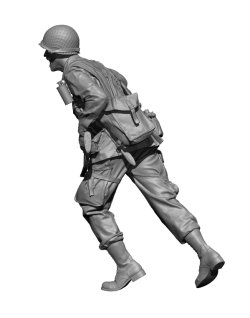 画像2: H3 Models[HS35029]1/35 WWII アメリカ陸軍 突撃する空挺兵