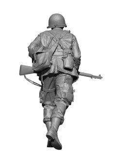 画像3: H3 Models[HS35029]1/35 WWII アメリカ陸軍 突撃する空挺兵