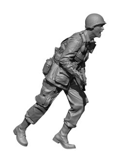 画像4: H3 Models[HS35029]1/35 WWII アメリカ陸軍 突撃する空挺兵
