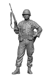画像1: H3 Models[HS35030]1/35 現用 韓国陸軍(ROKA)歩兵 歩哨に立つ衛兵 1990年代 (1)