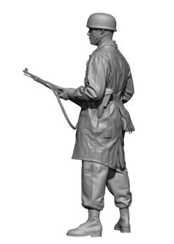 画像2: H3 Models[HS35088]1/35 WWII ドイツ 降下猟兵＃3 銃を構える小銃手