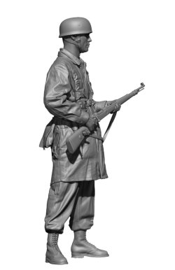 画像4: H3 Models[HS35088]1/35 WWII ドイツ 降下猟兵＃3 銃を構える小銃手