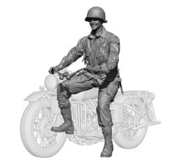 画像1: H3 Models[HS35108]1/35 WWII アメリカ空挺師団「鉄馬の騎手」(フィギュアのみ)