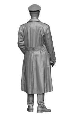 画像4: H3 Models[HS35118]1/35 WWII ドイツ コートを着た国防軍将校