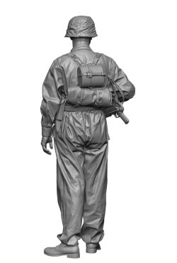 画像5: H3 Models[HS35142]1/35 WWII ドイツ 武装親衛隊 MP40を持つ将校 ノルマンディー