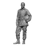 H3 Models[HS48004]1/48 WWII アメリカ陸軍 ヘルメットを脱いだ空挺兵 ノルマンディー