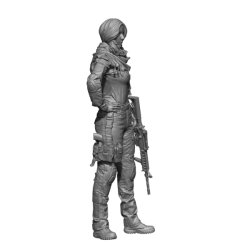 画像5: H3 Models[HS48009]1/48 現用 G.Iジェーン ライフルを持つ女性兵士