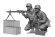 画像1: H3 Models[HS48084]1/48 WWII ドイツ 機関銃チームセット(2体入) (1)