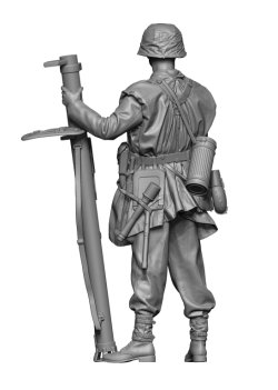 画像2: H3 Models[HS48136]1/48 WWII ドイツ 武装親衛隊 パンツァーシュレック砲手