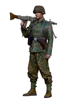 画像2: H3 Models[HS48141]1/48 WWII ドイツ 武装親衛隊 MG42機関銃手 ノルマンディー＃1