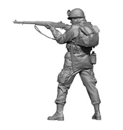 画像3: H3 Models[HS90027]1/9 WWII アメリカ陸軍 援護射撃する空挺兵 1944