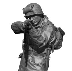 画像4: H3 Models[HS90027]1/9 WWII アメリカ陸軍 援護射撃する空挺兵 1944