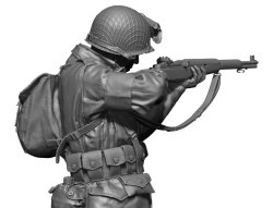 画像6: H3 Models[HS90027]1/9 WWII アメリカ陸軍 援護射撃する空挺兵 1944